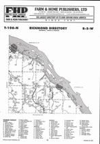 Richmond Township, Lamoille, Donehower, Directory Map, Winona County 2007